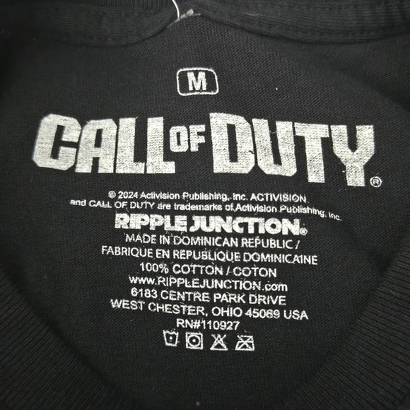 Call of Duty Mister Peeks Black T-Shirt. Size Medium. New. - Picture 6 of 7